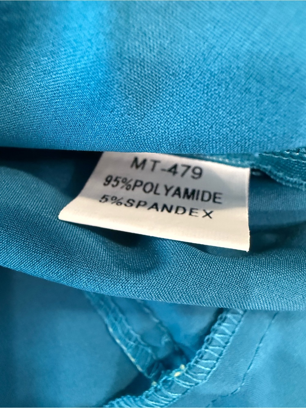 Minuet sleeveless top teal blue yellow trim SZ M - Picture 8 of 13
